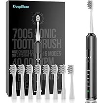 Amazon.co.jp: 電動歯ブラシ Deepklean 音波 ソニック 歯ブラシ